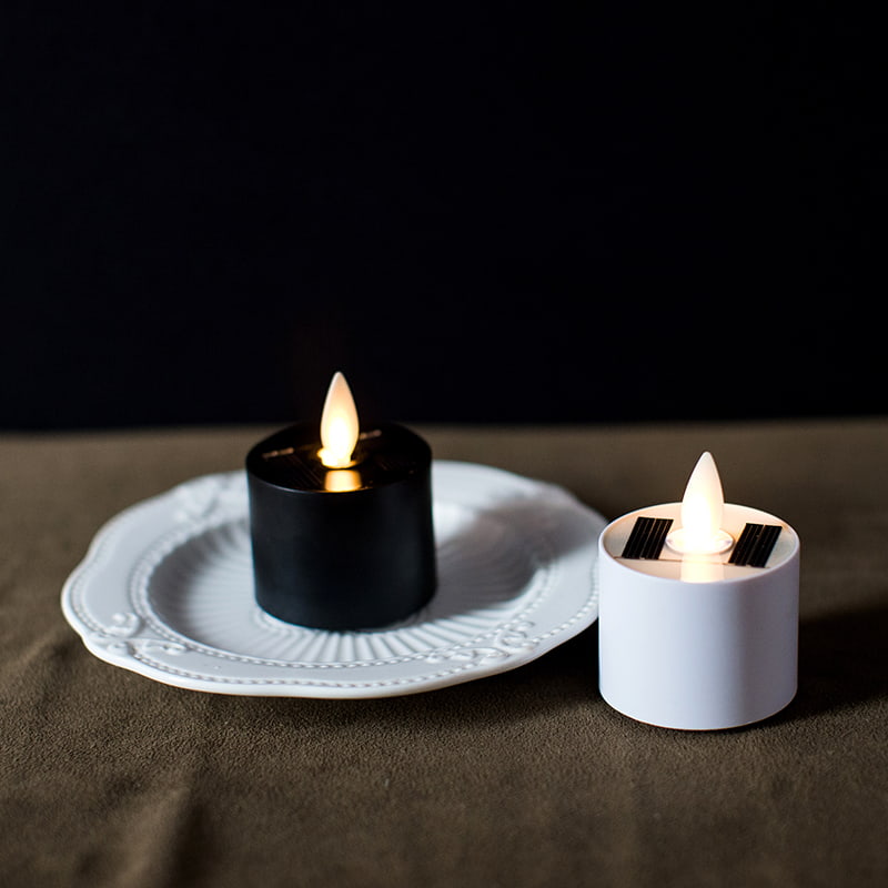 Coinnle Tealight Gan Smál faoi stiúir Gréine