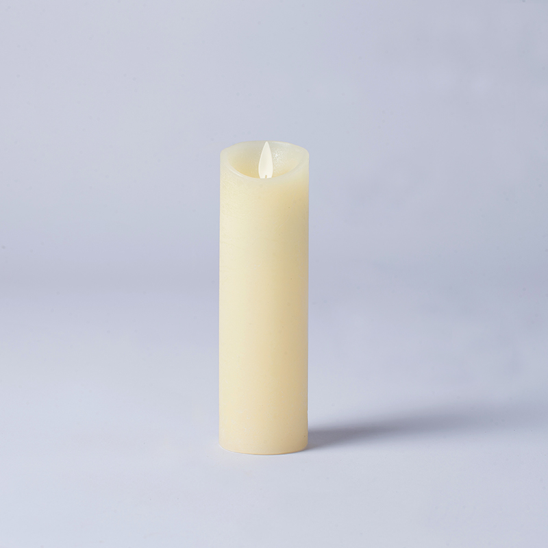 3 Pacáiste Coinnle Piléar Flickering Eabhair gan lasair